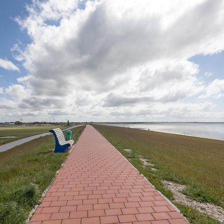 Direkt Am Deich - Ferienwohnung Oland Im Gaestehaus Am Badedeich Dagebüll Dış mekan fotoğraf