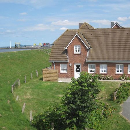 Direkt Am Deich - Ferienwohnung Oland Im Gaestehaus Am Badedeich Dagebüll Dış mekan fotoğraf