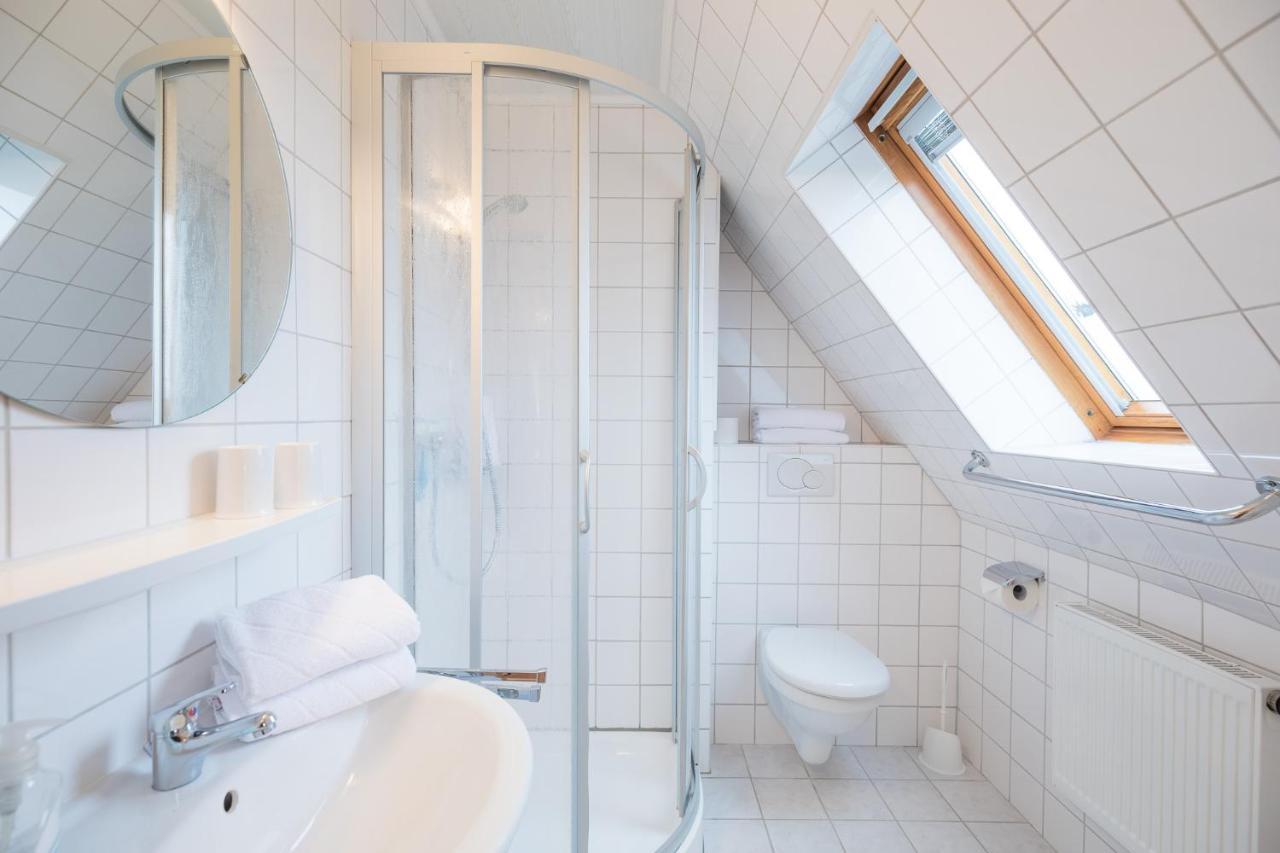 Direkt Am Deich - Ferienwohnung Oland Im Gaestehaus Am Badedeich Dagebüll Dış mekan fotoğraf